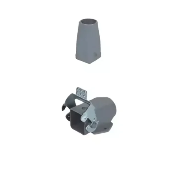 Sibass SE-04-3 Heavy Duty 4 Pin Connector Top Straight Bottom Wall Mount CE Mark