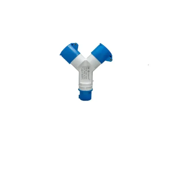 Sibass SE-1012 Electric 3 Way Socket 16A 3 Pin IP44 CE Mark
