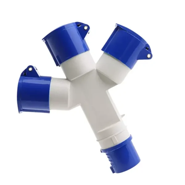 Sibass SE-1032 Electric 3 Pin 3-Way Socket 16A IP67 CE Mark