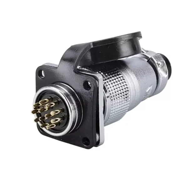 Sibass SE-20-12S Steel Round Connector 12 Pin 20MM CE Mark