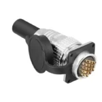 Sibass SE-28-16S Steel Round Connector 16 Pin 28MM CE Mark
