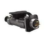 Sibass SE-28-3S Steel Round Connector 3 Pin 28MM CE Mark