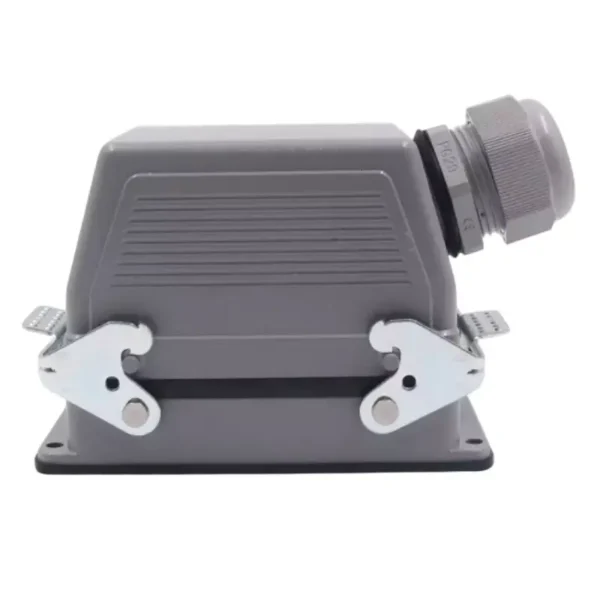 Sibass SE-65-1 Heavy Duty 65 Pin Connector Side Entry Bottom Open CE Mark