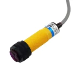 Sibass SE-E3F-DS10C2 Photo Optic Sensor Cylinder Type PVC Body 18mm Sensing Distance 10cm