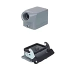Sibass SE-HA 16-1 Heavy Duty Connector 16 Pin Side Entry Bottom Open Slim Type