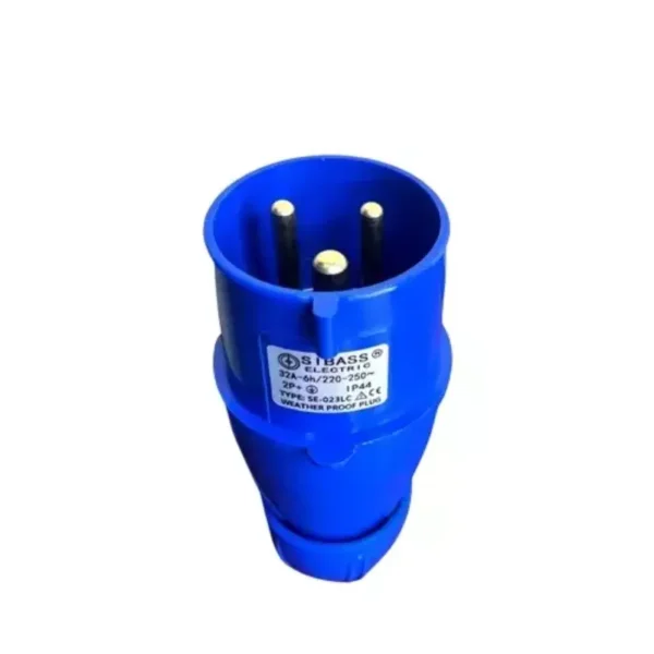 Sibass SE-P023 Electric 3 Pin Plug 32A IP44 CE Mark