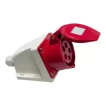 Sibass SE-S125X Electric 5 Pin Box Type Socket 32A IP44 CE Mark
