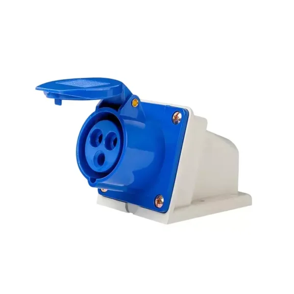 Sibass SE-S1332 Electric 3 Pin Box Type Socket 63A IP67 CE Mark