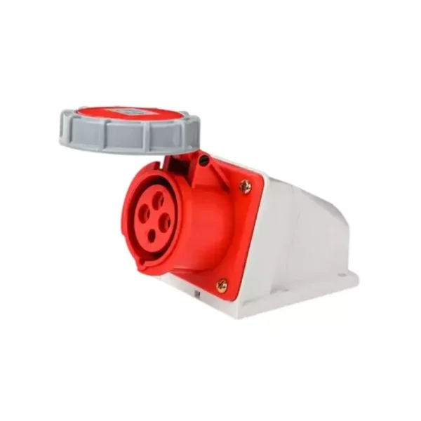 Sibass SE-S1342 Electric 4 Pin Box Type Socket 63A IP67 CE Mark