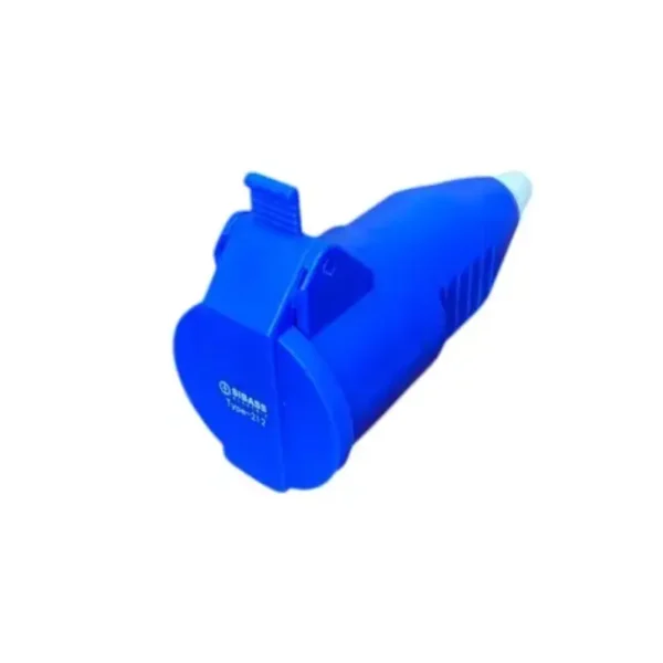 Sibass SE-S212 Electric Straight Socket 16A 2 Pin IP44 CE Mark