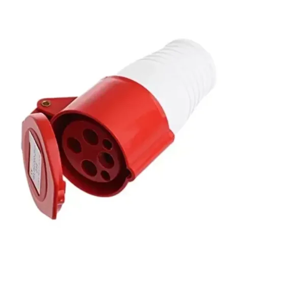 Sibass SE-S214 Electric Straight Socket 16A 4 Pin IP44 CE Mark