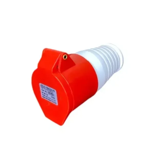 Sibass SE-S215 Electric Straight Socket 16A 5 Pin IP44 CE Mark