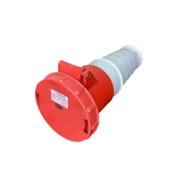 Sibass SE-S234 Electric Straight Socket 63A 4 Pin IP44 CE Mark