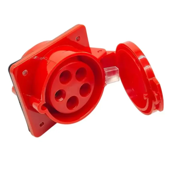 Sibass SE-S325X Electric 5 Pin Panel Socket Without Body 32A IP44 CE Mark