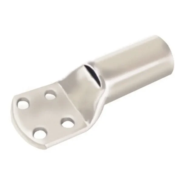 AERA 630 4E8 Crimping Type Copper Four Hole Tubular Terminal Ends Pack of 100