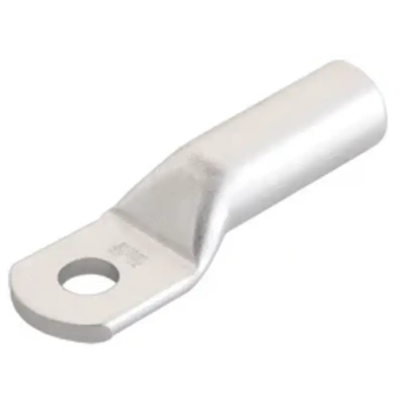 AERA AAT-214 Crimping Type Aluminium Tubular Terminal Ends 10 sqmm Cable Size 6.5mm Hole Size Pack of 100 AERA AAT-214 Crimping Type Aluminium Tubular Terminal Ends 10 sqmm Cable Size 6.5mm Hole Size Pack of 100 - Image 1