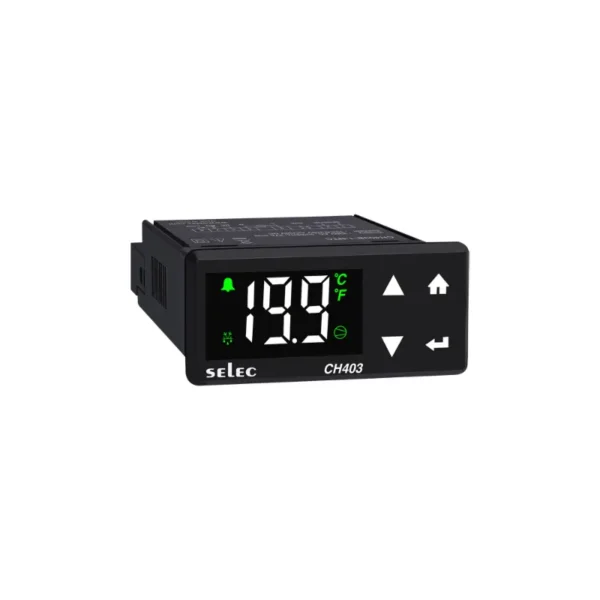 Selec CH403B-1-NTC Cooling Controller 2 ? Digit White Display 230V AC