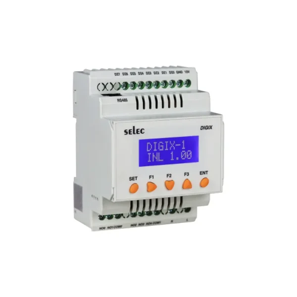 Selec DIGIX-1-0-0-24VDC-CE-RoHS Fixed IO PLC Rail Mount Series
