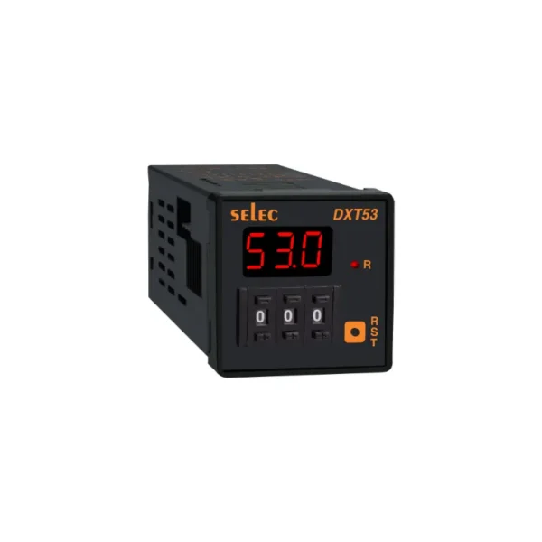 Selec DXT53 Digital Timer 3 Digit Single Red Display 90-270V AC/DC