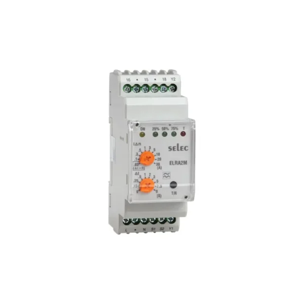 Selec ELRA2M2 Analog Earth Leakage Relay 230V AC