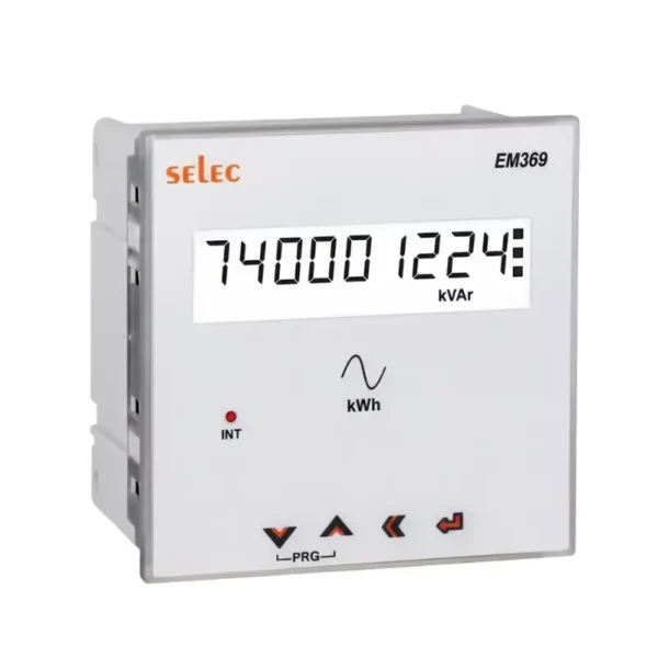 Selec EM369-C-D-CE-CL05 CT Operated Energy Meter 40-300V AC/DC