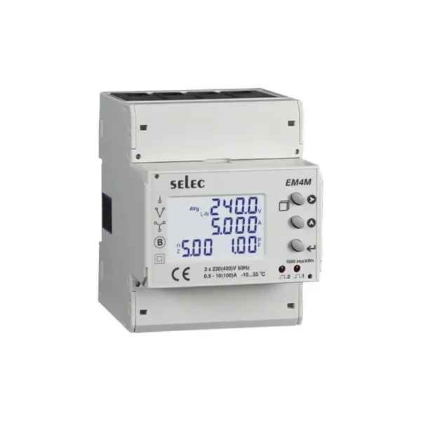 Selec EMAC4M-3P-C-100A Direct Measuring Energy Meter