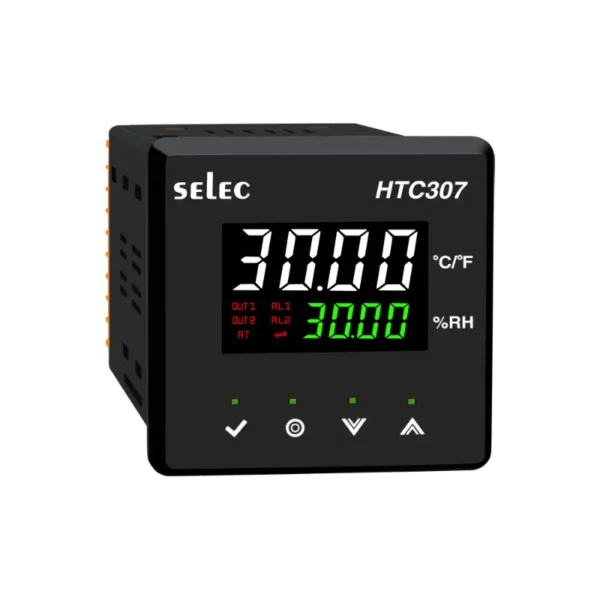 Selec HTC307 Humidity Temperature Controller 4 Digit LED Display