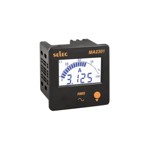 Selec MA2301-230V-CE Digital Ammeter with LED display 230V AC