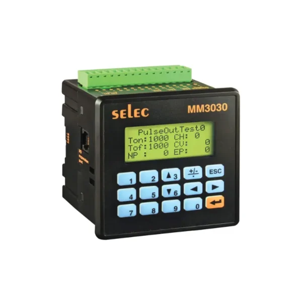 Selec MM3030-4-V2 PLC Panel Rail Mount 24VDC