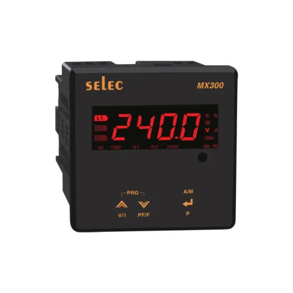 Selec MX300-1-C-CE Digital Panel Meter 4 Digits LED Display