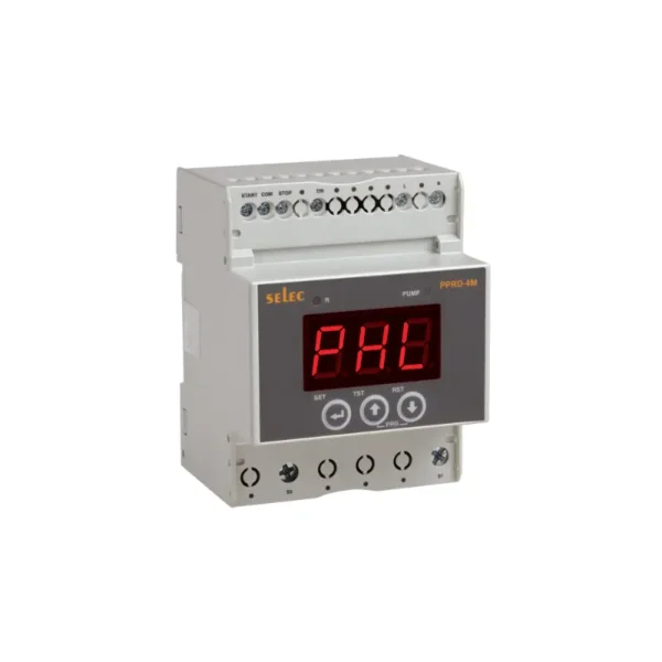 Selec PPRD-4M-1-230V Digital Pump Protection Relay