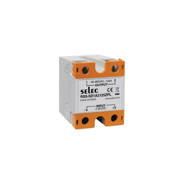 Selec RDA25 Solid State Relay 25A 4-32V DC Input 24-480V AC Output