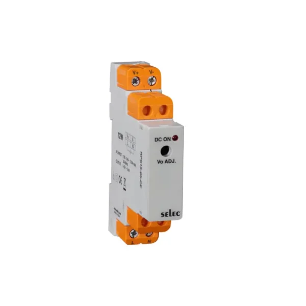 Selec RPS15-05-CE 12W 5V/2.4A DIN rail mounted Power Supply