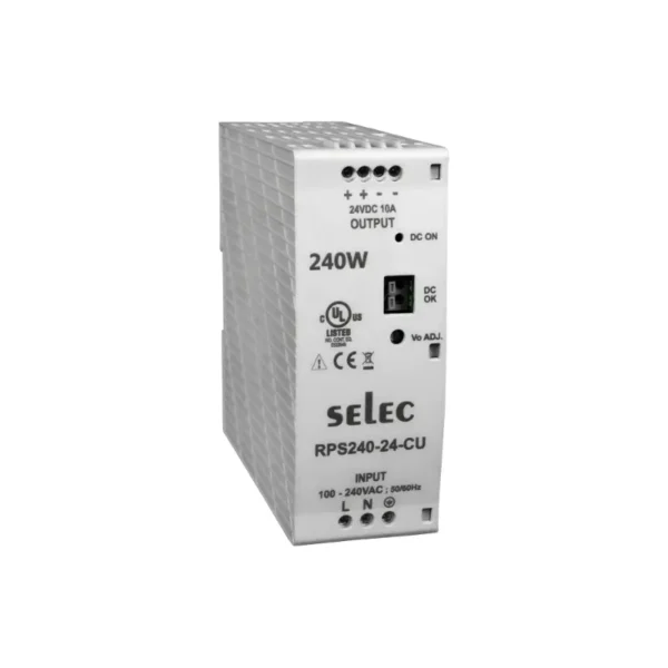Selec RPS240-48-CE 240W 48V/5A DIN rail mounted Power Supply