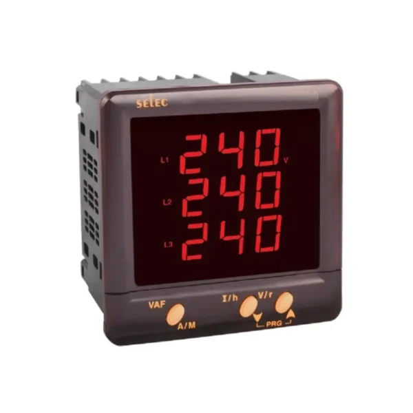 Selec VAF391 Digital Panel Meter LED display