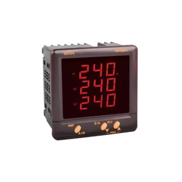 Selec VAF39A Digital Panel Meter LED Display 40-300V AC/DC