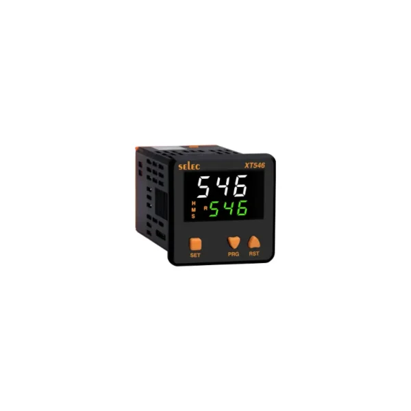 Selec XT546A Digital Timer 3 Digit Dual Display 90-270V AC/DC