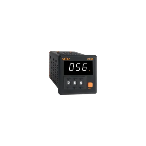 Selec XT56A Digital Timer 3 Digit Single White Display 90-270V AC/DC