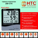 HTC 288 CTH Thermo Hygrometer, -50°C to 70°C, 10%RH-99%RH, Dual-line LCD - Image 4