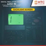 HTC 6250-IN 5000V Digital Insulation Tester up to 200 with Phase Sequence Testing - Image 4
