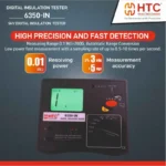 HTC 6350-IN 5000V High Voltage Digital Insulation Tester up to 200 Automatic Ranging - Image 6