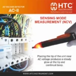 HTC AC-II Non-Contact AC Voltage Detector Pen, 90V to 1000V AC with LED & Flashlight - Image 6