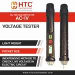 HTC AC-IV Dual Sensitivity Non-Contact AC Voltage Detector, 12V-1000V with NCV - Image 2