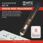 HTC AC-IV Dual Sensitivity Non-Contact AC Voltage Detector, 12V-1000V with NCV - Image 5