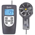 HTC AVM-07 Portable Digital Airflow Anemometer 0-9999 CMM CFM with USB RS232C Interface