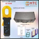 HTC CE-8200 Digital Earth Clamp Meter up to 1000, 9999 Count with 55mm × 32mm Jaw - Image 3