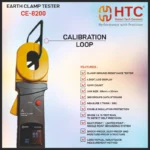 HTC CE-8200 Digital Earth Clamp Meter up to 1000, 9999 Count with 55mm × 32mm Jaw - Image 5