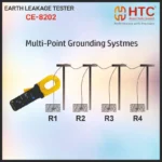 HTC CE-8202 Digital Earth Clamp Meter up to 1200 with 20A Current Measurement - Image 6