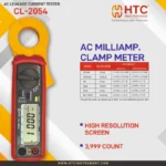 HTC CL-2054 AC Leakage Current Tester Clamp Meter, 3999 Count with Bar Graph Display - Image 3