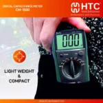 HTC CM-1500 Digital Capacitance Meter 200pF to 20mF with Self-Discharge - Image 2